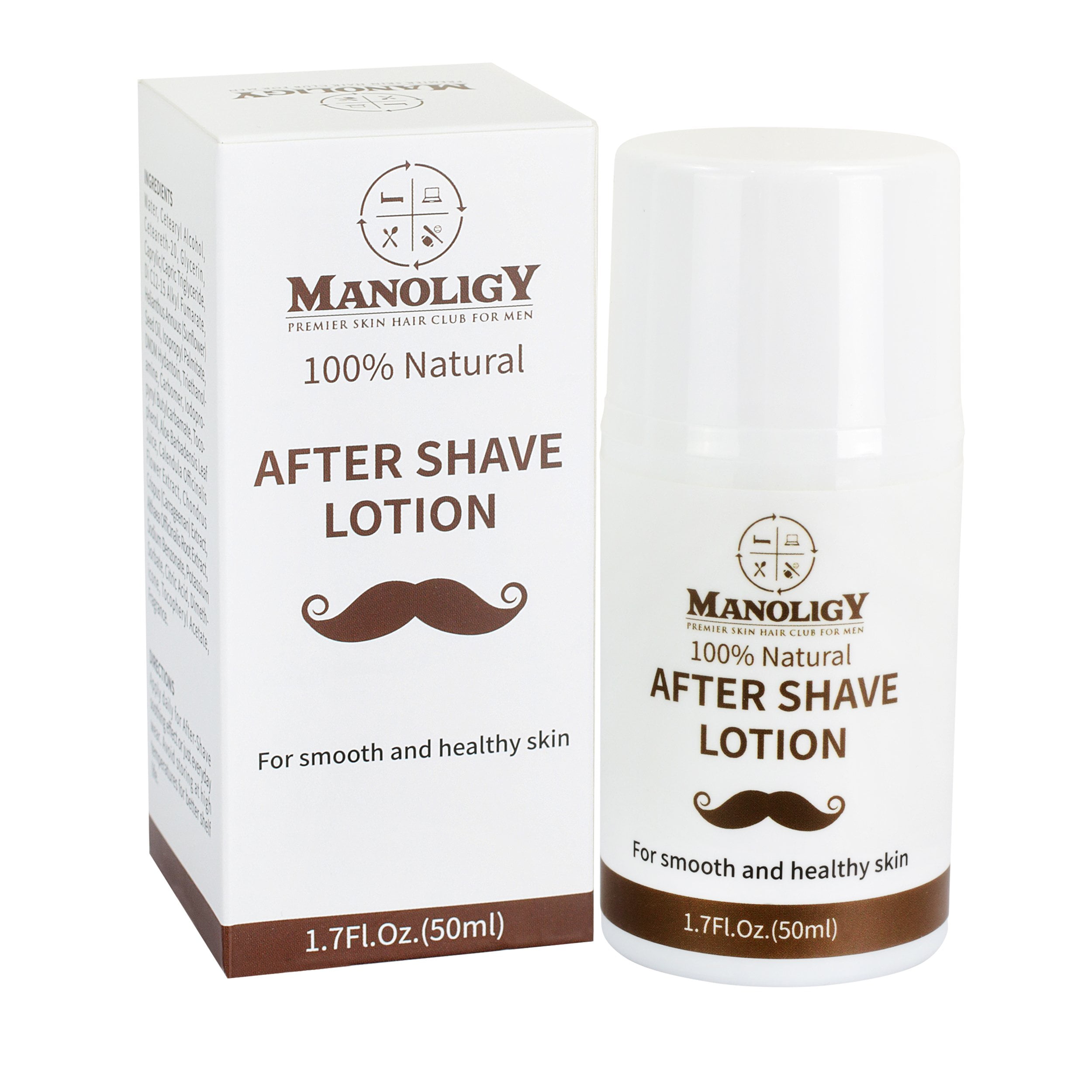 Manoligy 100 All Natural After Shave Lotion
