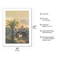 thumbnail image 2 of African Oil Palm (Elaeis Guineensis) - Organ Mountains Brazil - Vintage Botanical Illustration by Louis van Houtte c.1861 - Bamboo Fine Art 290gsm Paper Print (Unframed) 18x24in, 2 of 4
