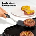 thumbnail image 4 of OXO SoftWorks Silicone Flexible Turner, Heat-Resistant, Non-Stick Safe, Black, 4 of 7