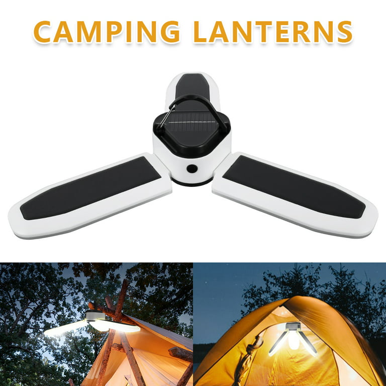 Letour LED Camping Light, USB Rechargeable Camping Lantern, Multifunctional Camping Flashlight, Portable Waterproof Hanging Magnetic Power Bank for