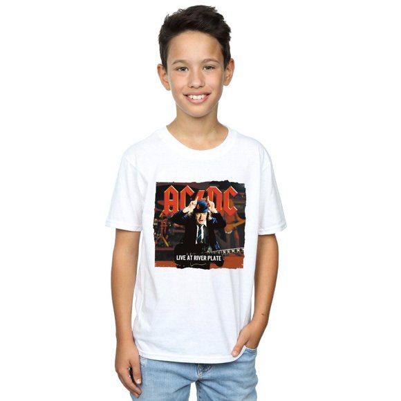 AC/DC Boys Live At River Plate Columbia Records T-Shirt