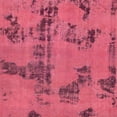 thumbnail image 1 of Ahgly Company Indoor Square Abstract Violet Red Pink Oriental Area Rugs, 3' Square, 1 of 6