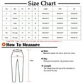 thumbnail image 2 of Aofany Women Casual Trousers Elastic Waist Solid Jeans Loose Wide Leg Long Pants, 2 of 6