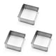 thumbnail image 1 of Yuarrent Molde de pastel cuadrado ajustable, molde telescópico para pastelería de Mousse de acero inoxidable, herramienta para hornear Type1 NO1 Yuarrent CBP116024, 1 of 6