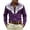 Purple, variant on Western Cowboys Shirts for Men Long Sleeve Button Lapel Top Casual Carnival Theme Classic Comfortable Mens Shirt Beige L