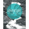 thumbnail image 2 of Marshall, Laura 12x14 Black Ornate Wood Framed with Double Matting Museum Art Print Titled - Adventure is Out There, 2 of 4