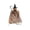 Beige, variant on Harlier Halloween Hanging Pumpkin Ghost Decoration, Small Spooky Ghost Doll Pendant, Vivid Fun Halloween Ghost for Indoor Outdoor Party Haunted House Prop Decor (Purple)