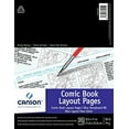 thumbnail image 2 of Canson Comic Book Layout Pages, 8.5 in x 11 in, 35 Sheets, 2 of 2