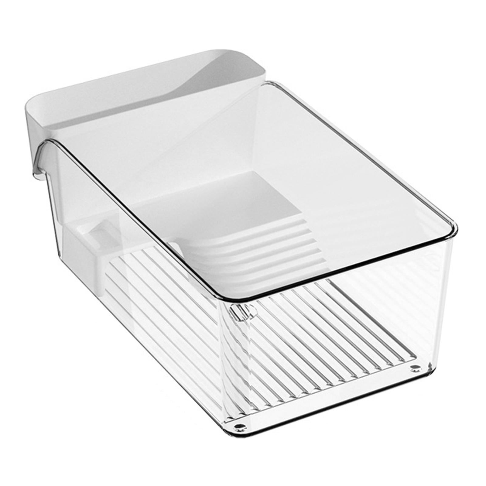 Serenable Small Turtle Tank Enclosure Reptile Habitat for Small Reptiles Crabs Turtles White