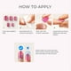 thumbnail image 2 of Presiona Uñas Impress KISS ColorFX 'Starry' Rosa Claro, 2 of 9