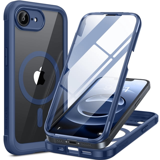 Funda magnética Miracase para iPhone 16E con protector de pantalla