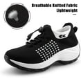 thumbnail image 2 of Sneakers Breathable Women Walking Shoes Slip on Trainers Women's Comfortable Casual Ladies Athletic Shoe Thick Bottom, 2 of 15