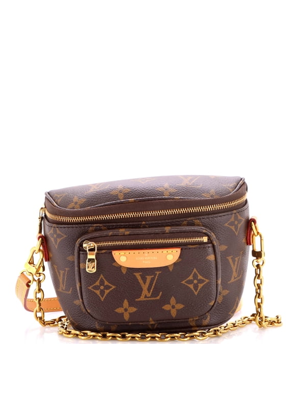 Pre-Owned Bum Bag Monogram Canvas Mini By Rebag