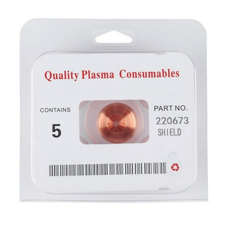 

5pcs Plasma Shield Cup Cap for MAX45 Cutting Torch Consumables 220673