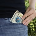 thumbnail image 2 of You're A Hot Dog Wiener Funny Humor Satin Chrome Plated Metal Money Clip, 2 of 4