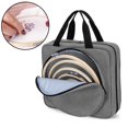 thumbnail image 3 of Bolsa de almacenamiento cuadrada LoDrid para proyectos bordados de nailon gris, 3 of 7