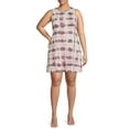 thumbnail image 2 of Terra & Sky Women's Plus Size Swing Tank Dress, 2 of 5