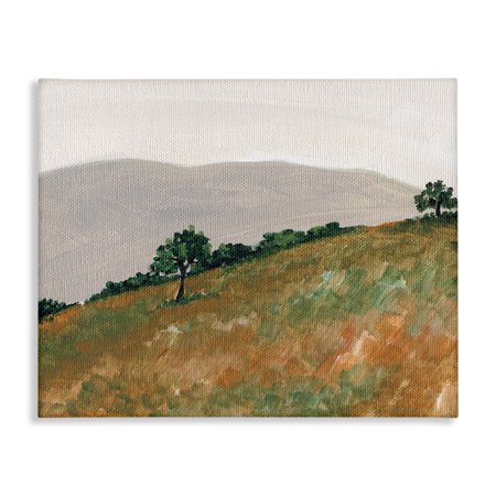 Stupell Industries Hill View Landscape Canvas Wall Art design by Nikita Jariwala, 24 x 30