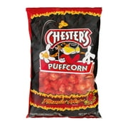 Cheetos Flamin Hot Puffcorn Flavored Snacks 2.625 ounces