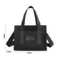 thumbnail image 3 of Bolso de nylon de gran capacidad para mujer - Bolsa de hombro impermeable cruzada, 20x12x17cm, caqui negro púrpura, 3 of 8
