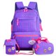 thumbnail image 1 of Los niños hacen excursionismo la mochila linda de la escuela de la moda con el mini bolso y el bolso de hombro, 1 of 3