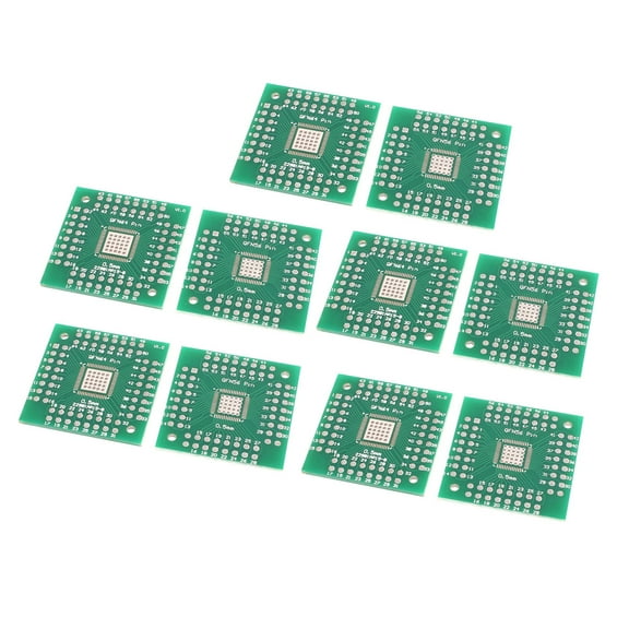 10Pcs SMD SMT QFN56 QFN64 0.5mm to DIP56 DIP64 2.54mm IC PCB Adapter Converter