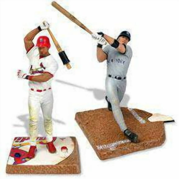 Albert Pujols & Jason Giambi Mini Figure 2-Pack MLB
