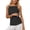 44Black241, variant on WERYOUNG Women's Tank Top Solid Color Sleeveless Boat Neck Backless Summer Casual Spaghetti Straps Camisole Tops Holiday Vacation Beach Stylish Breathable Top