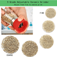 thumbnail image 3 of Salt And Pepper Grinder Set (4 Pcs)-Durable Stainless Steel Salt And Pepper Grinder-Spice Grinder, 3 of 5