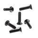 thumbnail image 2 of 250pcs M3 Black Alloy Steel Hex Socket Cap Screws with Hex Nuts (Flat Head) Assortment, 2 of 3