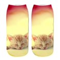 thumbnail image 1 of Calcetines estampados de dibujos animados en 3D, calcetines con estampado de gato y animales en estilo Harajuku, 1 of 6