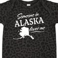 thumbnail image 4 of Inktastic Someone in Alaska Loves Me Boys or Girls Baby Bodysuit, 4 of 5