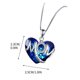 thumbnail image 3 of Fiudx Collar "Amor de Madre", Colgante con Incrustaciones En Forma de Corazón, Elegante Diseño Bicolor, Cadena Ajustable, Joya de Moda para Mamá, Regalo Perfecto para El Día de La Madre, Material Dur, 3 of 3
