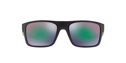 Oakley Men's OO9367 Drop Point Polarized Rectangular Sunglasses