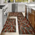 thumbnail image 6 of Floral Kitchen Rugs Sets of 3, Non Slip Kitchen Rugs and Mats Washable Farmhouse Kitchen Rugs Floral Kitchen Floor Mat Carpet Runner Rugs for Hallway Laundry Room, 6 of 12