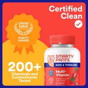 SmartyPants Kids & Toddler Multivitamin Gummies, Wellness Supplement for Kids, Vitamin C, B12, 60 ct