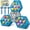 Blue, variant on 3-Player Whack Game Mole Toy , Early Learning Toy with Lights & Sounds, Interactive Pounding Hammer Toy with 3 Game Modes