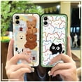 thumbnail image 2 of KDY-Phone Case For Samsung Galaxy A05/SM-A055F/F05/M05, Anti-knock Dirt-resistant Soft case Cute Full wrap Cartoon Graffiti Waterproof Fashion Design Anti-dust Phone Pouch Back Cover TPU, 2 of 9