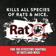 RatX Rodent Control Bait Pellets for Rats and Mice – Poison Free, Pet Safe Indoor and Outdoor Use Pellets 8 oz. Bag