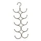 thumbnail image 4 of Percha para bufandas, ranuras para guardar cinturones, ganchos de sujeción, accesorios de armario de varias capas para bronce, 4 of 9