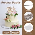thumbnail image 3 of 15pcs Cake Board Round, 6 inch Cake Circle Base Cake Plate Round Cardboard Base, White, 3 of 6