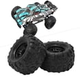 thumbnail image 4 of 1/16 Scale RC Car Tires, Replacement 1/16 RC Car Wheels Good Grip  For Rough Roads, 4 of 8