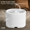 thumbnail image 4 of 3L Ultra-Silent Cat Water Fountain - Electric Circulating Pet Water Dispenser, Easy to Clean, 4 of 5