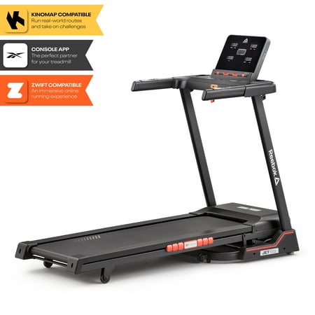 Reebok Jet 100Z Treadmill with Incline, Foldable, Bluetooth, Walking or Running, 2.0 HP, 11 MPH