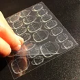 thumbnail image 2 of 6000 Uds pegatinas adhesivas para uñas de doble cara impermeable transpirable transparente pegamento para uñas postizas pegatina gelatina puntas de uñas herramientas de bricolaje, 2 of 5