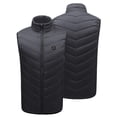 thumbnail image 1 of Chaleco calentado unisex calefacción eléctrica chaqueta lavable para caza deportiva (XXXL), 1 of 9