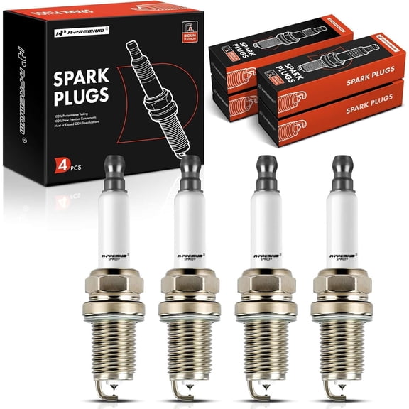 A-Premium 4PCS Iridium Platinum Spark Plugs Compatible with Buick Encore 2013-2021 & Chevrolet Cruze 2011-2016, Sonic 2012-2020, Trax 2013-2021 - L4 1.4L