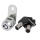 thumbnail image 1 of Cerradura tubular con llave diferente para puerta de gabinete de correo, cilindro de 17 mm, 1 of 3