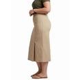 thumbnail image 6 of Womens Plus Size Dressy Office Work Maxi Skirt High Waisted Long Stretch 14 to 24, 6 of 7