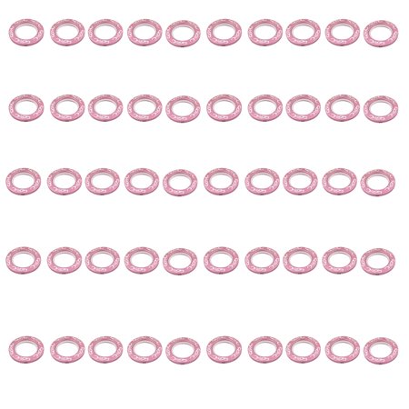 Home Plastic Window Curtain Drapery Rod Hanging Eyelet Ring Loop
